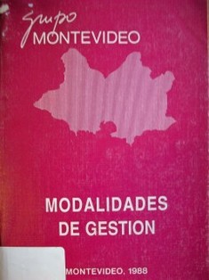 Modalidades de gestión