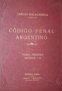 Código penal argentino (Leyes 11179, 11210,11221,1309,11317,11331)