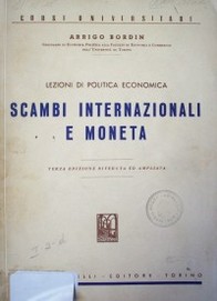 Scambi internazionali e moneta