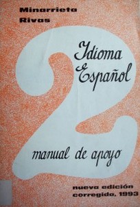 Idioma Español 2 : manual de apoyo