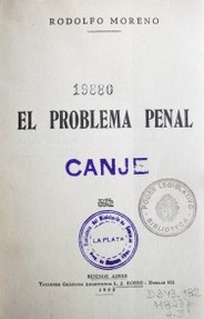 El problema penal