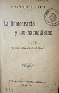 La democracia y los hacendistas