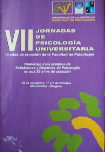 "Diez años de creación de la Facultad de Psicología"