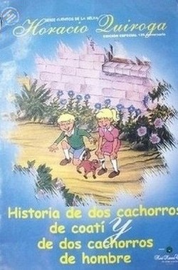 Historia de dos cachorros de coatí y de dos cachorros de hombre