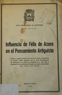 Influencia de Félix de Azara en el pensamiento artiguista