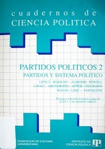 Partidos políticos 2 : Partidos y sistema político