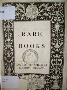 Rare books