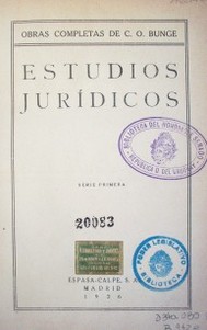 Estudios jurídicos