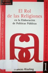 El rol de las religiones en la elaboración de políticas públicas