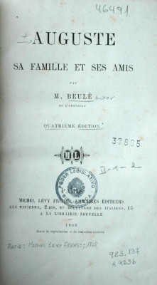 Auguste sa famille et ses amis