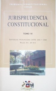 Jurisprudencia constitucional