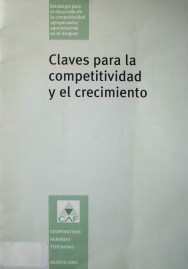 Claves para la competitividad y el crecimiento