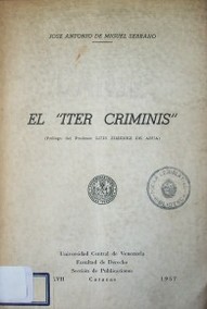 El "iter criminis"