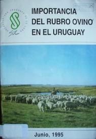 Importancia del rubro ovino en el Uruguay