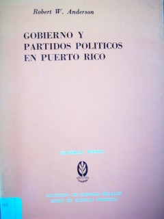 Gobierno y partidos políticos en Puerto Rico