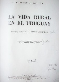 La vida rural en el Uruguay