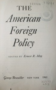 The American Foreign Policy