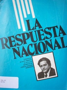 La respuesta Nacional : bases de acción legislativa del Consejo Nacional Herrerista