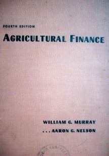 Agricultural finance