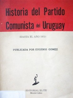 Historia del Partido Comunista del Uruguay