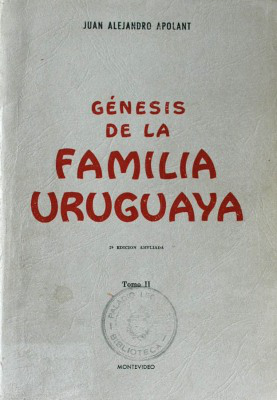 Génesis de la familia uruguaya