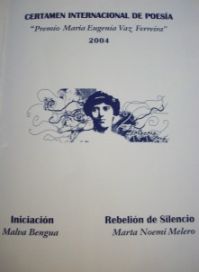 Certamen Internacional de Poesía "Premio María Eugenia Vaz Ferreira" : 2004