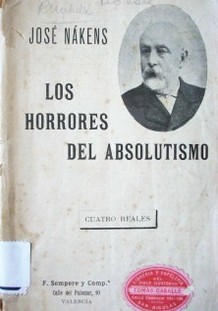 Los horrores del absolutismo