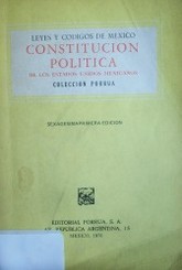 Constitución política de los Estados Unidos Mexicanos