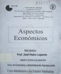 Aspectos económicos