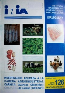 Investigación aplicada a la cadena agroindustrial cárnica : avances obtenidos : carne ovina de calidad (1998-2001)