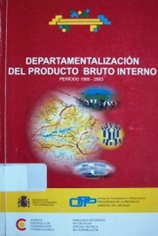 Departamentalización del Producto Bruto Interno del Uruguay