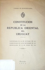 Constitución de la República Oriental del Uruguay