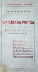 Conferencia política