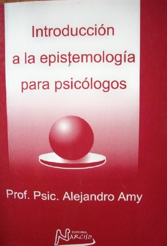 Introducción a la epistemología para psicólogos