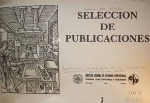 Selección de publicaciones