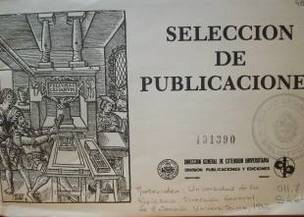 Selección de publicaciones