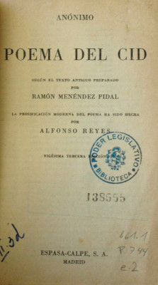 Poema del Cid