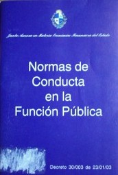 Normas de Conducta en la Función Pública