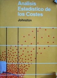 Análisis estadístico de los costes : funciones estadísticas de los coste; Problemas del análisis estadístico ; Verificación del resultado del análisis