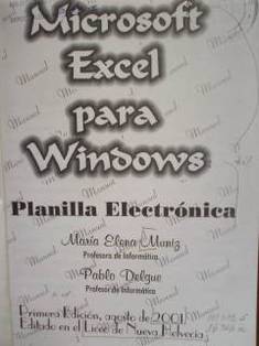 Microsoft Excel para Windows : planilla electrónica