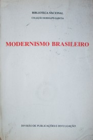 Modernismo brasileiro : bibliografía (1918 - 1971)