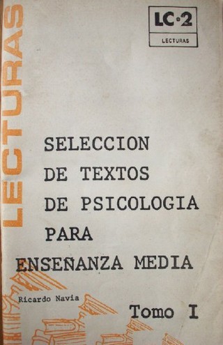 Selección de textos de psicología para enseñanza media