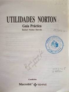 Utilidades Norton : guía práctica