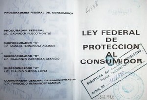 Ley Federal de Protección al Consumidor