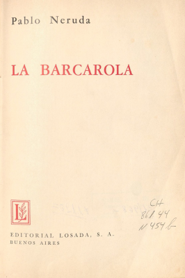 La Barcarola