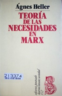 Teoría de las necesidades en Marx