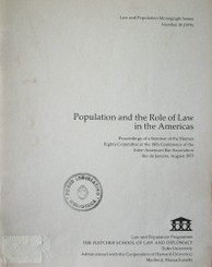 Population and the role of law in the Americas