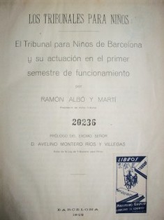 Los tribunales para niños