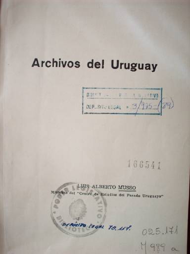 Archivos del Uruguay