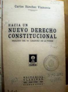 Hacia un nuevo derecho constitucional